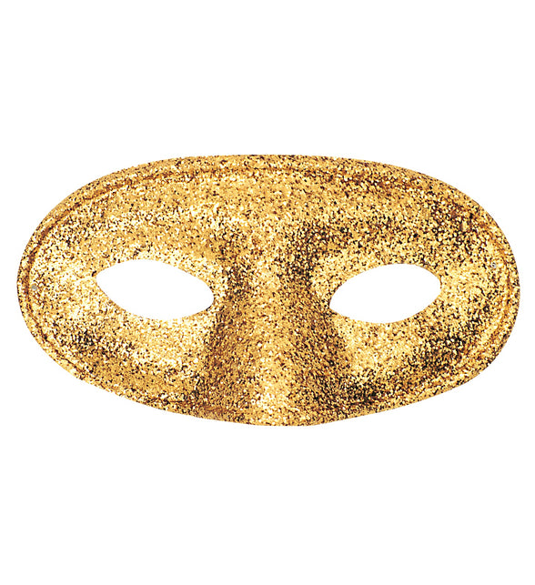Widmann SRL Goud oogmasker glitters