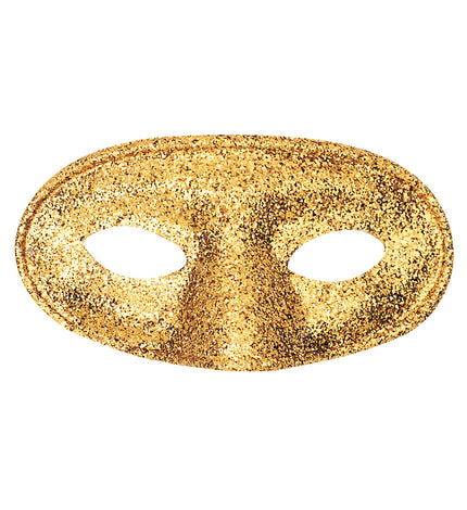 Widmann SRL Goud oogmasker glitters