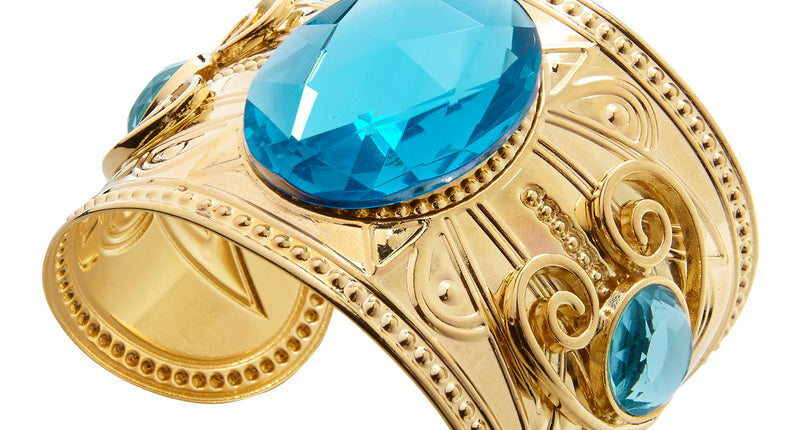 Widmann SRL Gouden armband met topaas steentjes