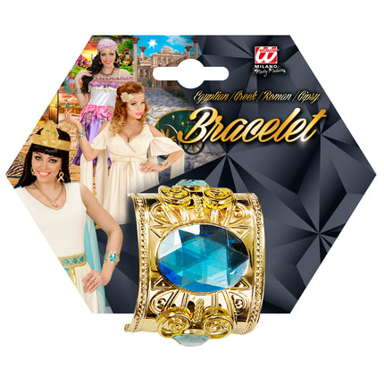 Widmann SRL Gouden armband met topaas steentjes