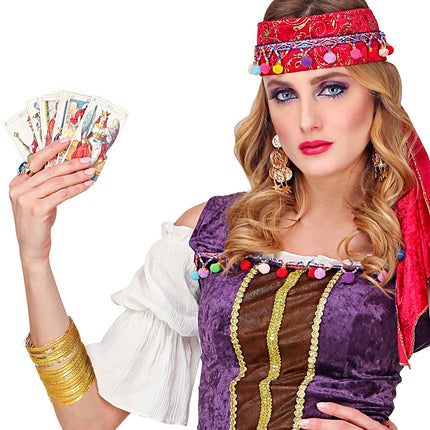 Widmann SRL Gouden armbanden 40 stuks zigeunerin