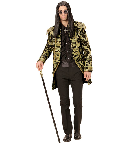 Widmann SRL Gouden Jaquard parade show slipjas