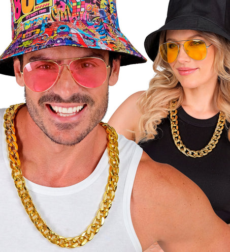 Widmann SRL Gouden ketting schakels nep