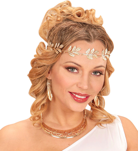 Widmann SRL Gouden laurierblad kroon