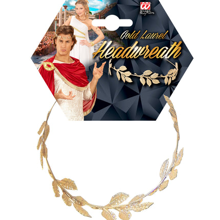 Widmann SRL Gouden laurierblad kroon