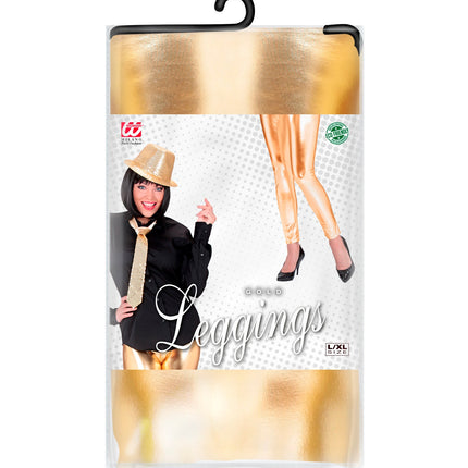 Widmann SRL Gouden legging glans