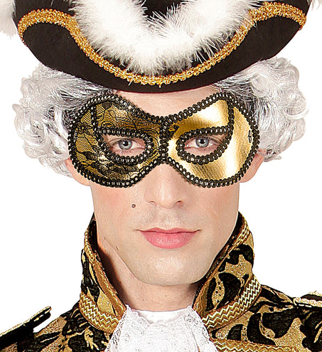 Widmann SRL Gouden oogmasker Venetië glitters