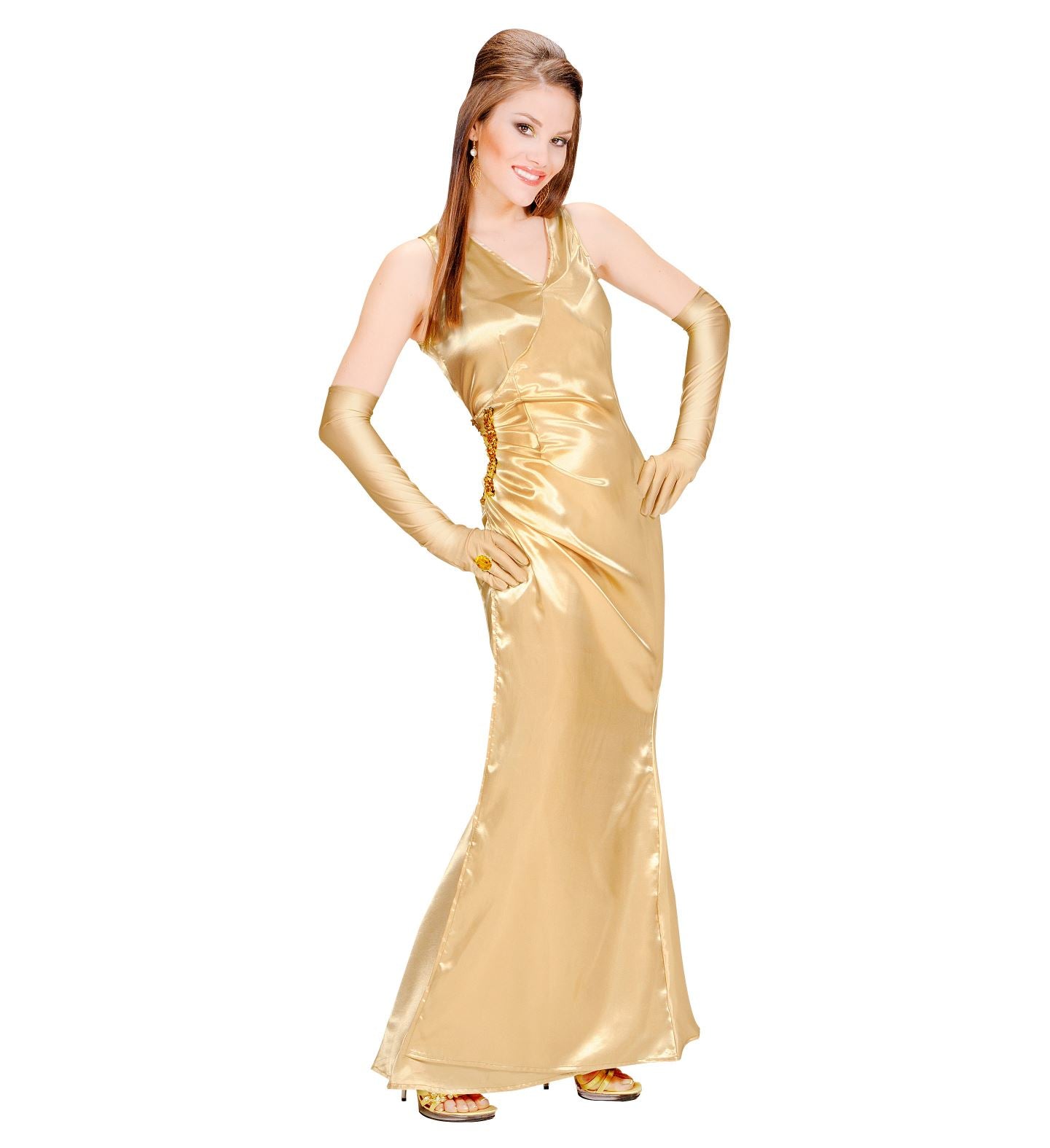 FYMNSI Vrouwen Liturgische Lof Dansjurk Goud Metallic Bell Lange Mouw Losse Fit Geplooide Maxi Jurk Volledige Lengte Swing Ballroom Dancewear Viering van Geest Kerk Aanbidding Kostuum, Kleur: wit, XS FYMNSI Vrouwen Liturgische Lof Dansjurk Goud Metallic Bell Lange Mouw Losse Fit Geplooide Maxi Jurk Volledige Lengte Swing Ballroom Dancewear Viering van Geest Kerk Aanbidding Kostuum, Kleur: wit, XS