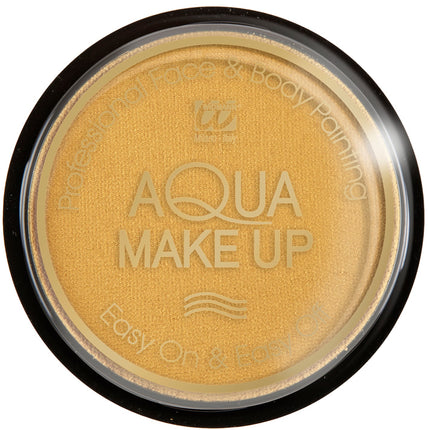 Widmann SRL Gouden schmink aqua metallic