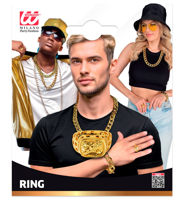 Widmann SRL Gouden zegelring nep