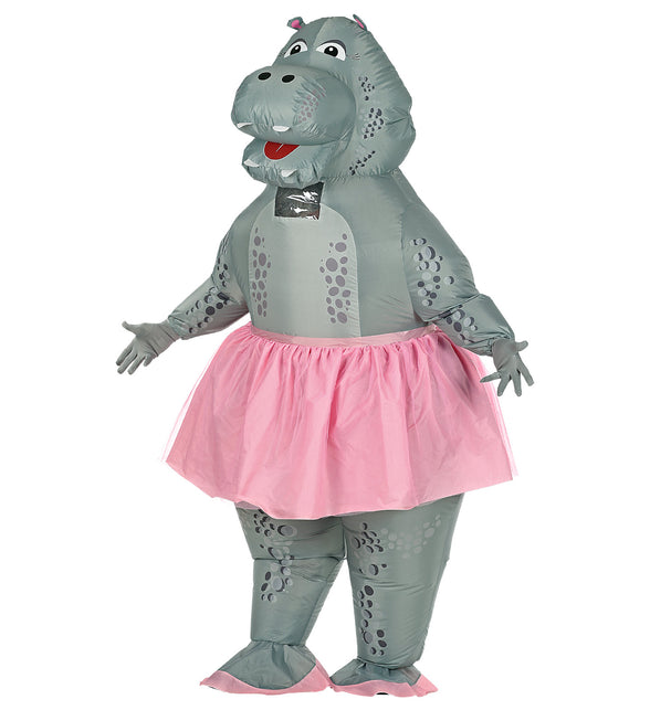 Widmann SRL Grappig Nijlpaard ballerina kostuum