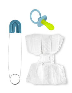 Widmann SRL Grappige babyset in blauw