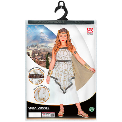 Widmann SRL Griekse godin jurk voor kinderen