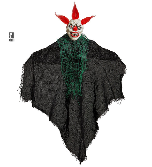 Widmann SRL Griezelige Clown decoratie 50cm