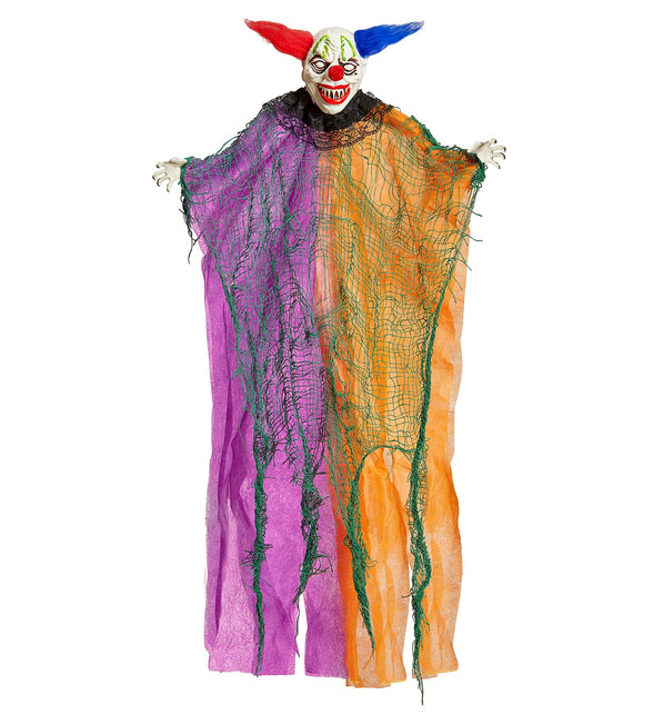 Widmann SRL Griezelige Clown decoratie 61cm