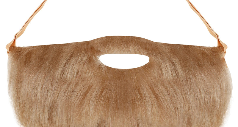 Widmann SRL Grijs bruine baard met snor