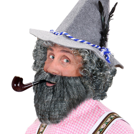 Widmann SRL Grijze baard Kapitein