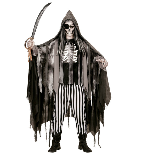 Widmann SRL Grijze Halloween cape