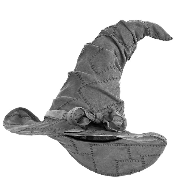 Widmann SRL Grijze tovenaars hoed in suedelook