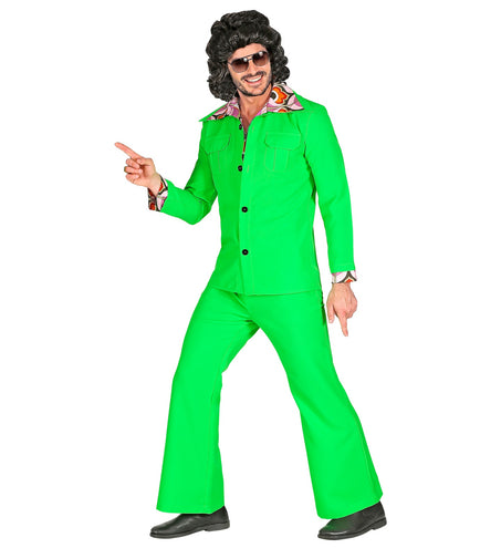 Widmann SRL Groen kostuum jaren 70