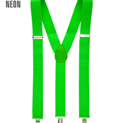 Widmann SRL Groene bretels verstelbaar