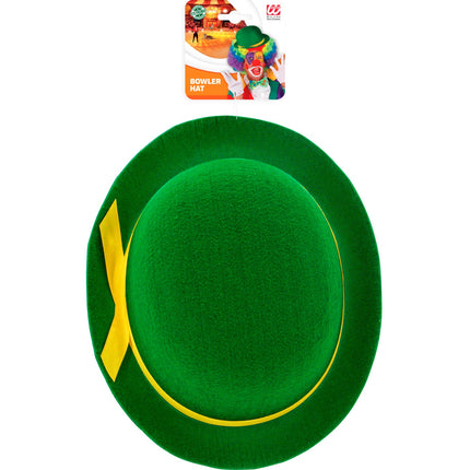 Widmann SRL Groene clowns bolhoed