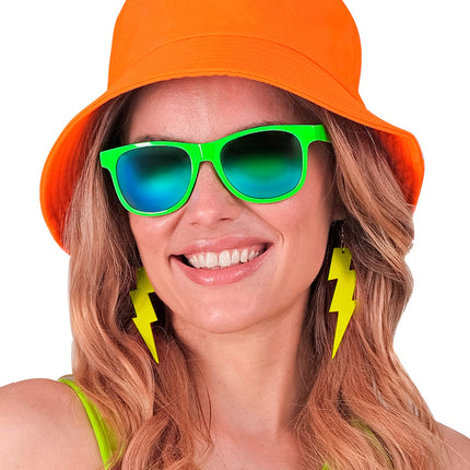 Widmann SRL Groene karakter bril Blues brother