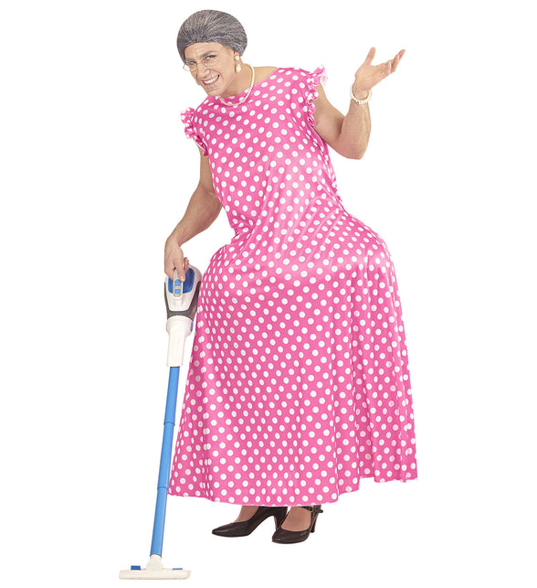 Widmann SRL Grootmoeder jurk travestie