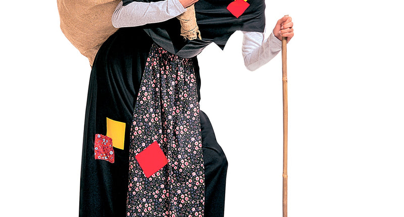 Widmann SRL Grootmoeder kostuum Roodkapje