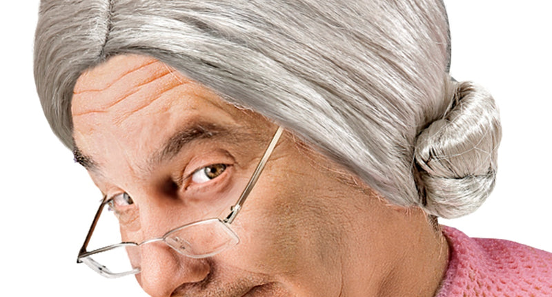 Widmann SRL Grootmoeder pruik volwassenen