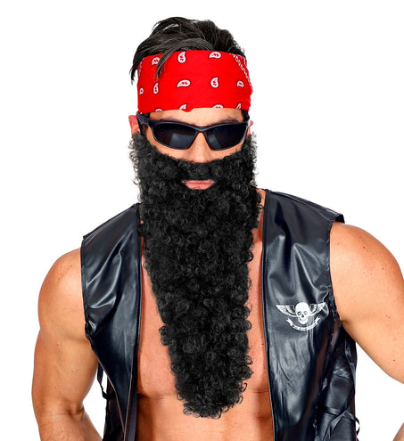 Widmann SRL grote baard met snor zwart