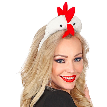 Widmann SRL Haan diadeem met staart