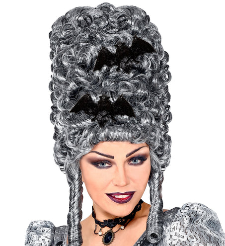 Widmann SRL Haarclip vleermuis met glitters