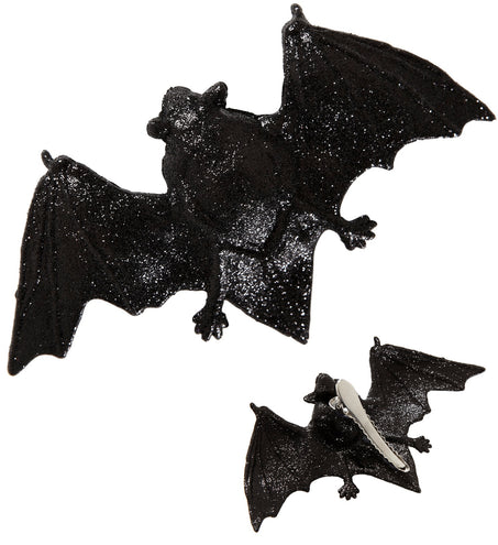 Widmann SRL Haarclip vleermuis met glitters