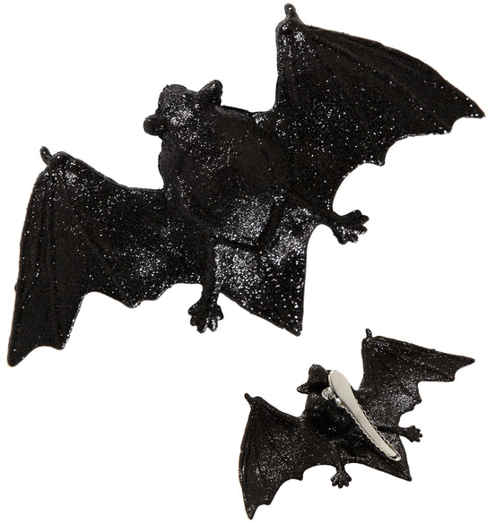 Widmann SRL Haarclip vleermuis met glitters