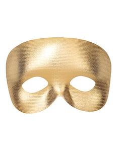 Widmann SRL Halfgezicht masker goud metallic