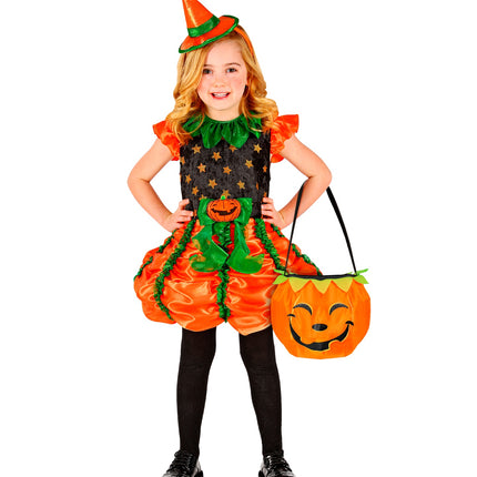 Widmann SRL Halloween pompoen snoeptasje