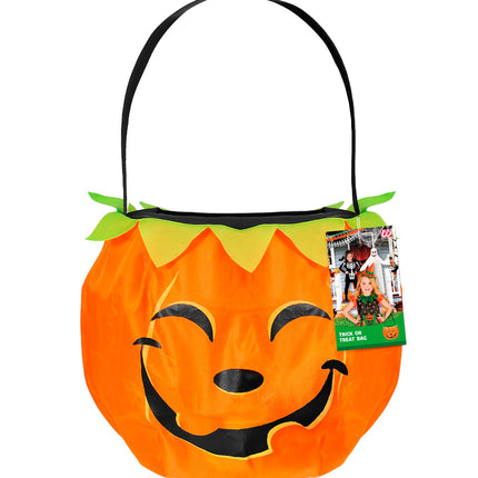 Widmann SRL Halloween pompoen snoeptasje