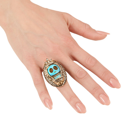 Widmann SRL Halloween ring schedel