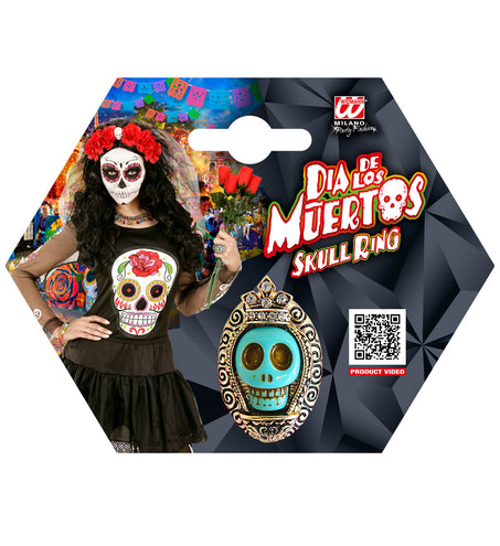 Widmann SRL Halloween ring schedel