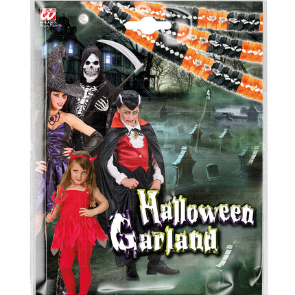 Widmann SRL Halloween slinger oranje zwart
