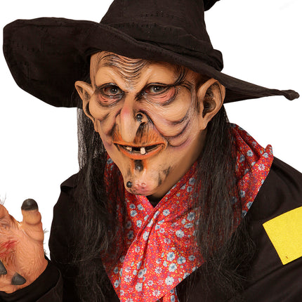 Widmann SRL Halloweenmasker Heks en Butler