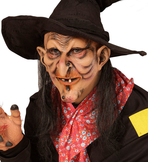 Widmann SRL Halloweenmasker Heks en Butler