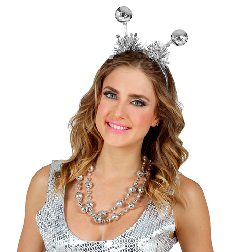 Widmann SRL Halsketting disco ballen