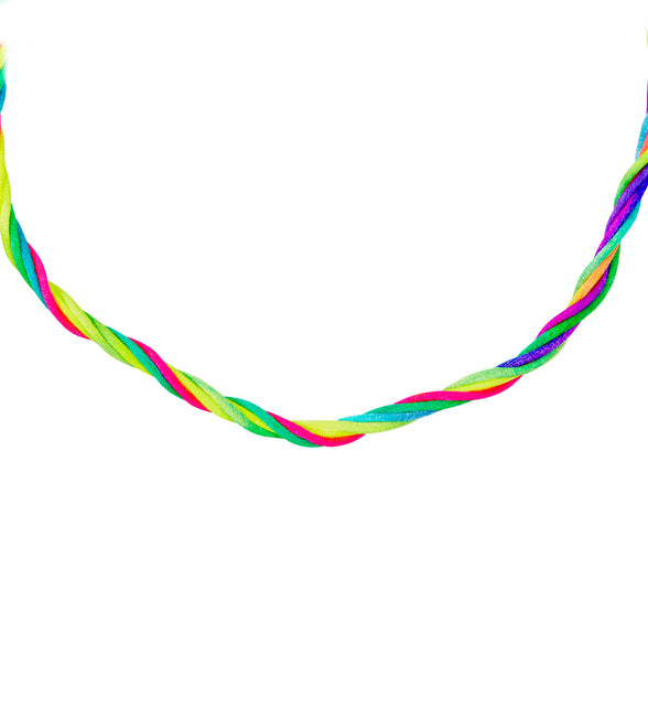 Widmann SRL Halsketting met 5 strings in neon kleuren