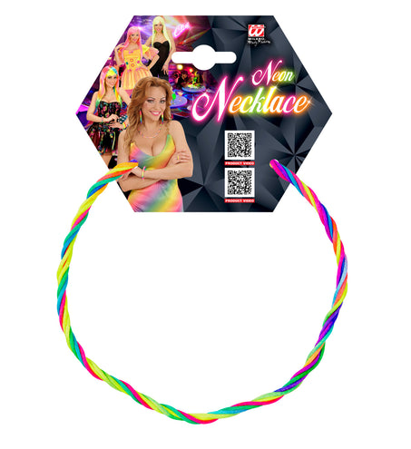 Widmann SRL Halsketting met 5 strings in neon kleuren