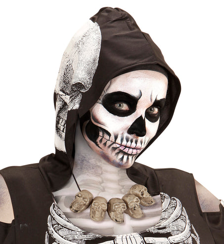 Widmann SRL Halsketting met doodskopjes