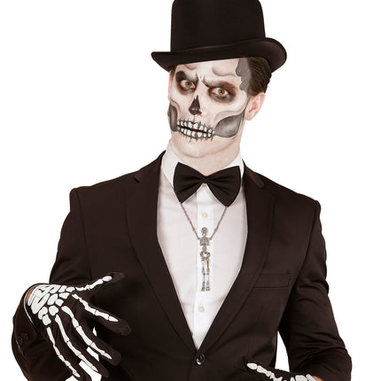 Widmann SRL Halsketting skelet halloween