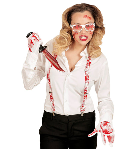 Widmann SRL Handschoenen bloed halloween