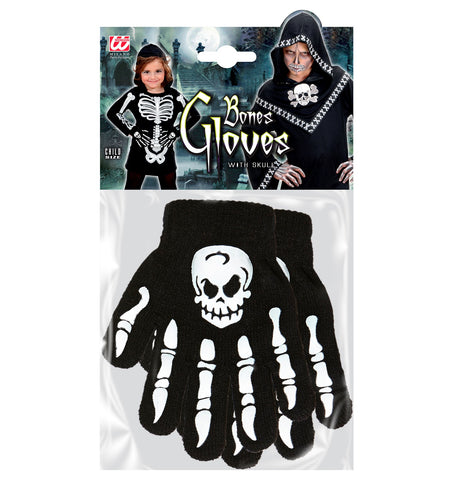 Widmann SRL Handschoenen skelet kinderen